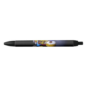 SlipperyJoe Hanukkah symbolic still life holiday e Black Ink Pen