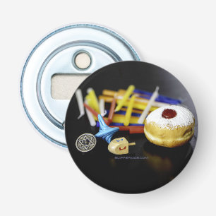 SlipperyJoe Hanukkah symbolic still life holiday e Bottle Opener