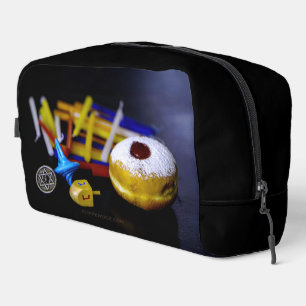SlipperyJoe Hanukkah symbolic still life holiday e Dopp Kit