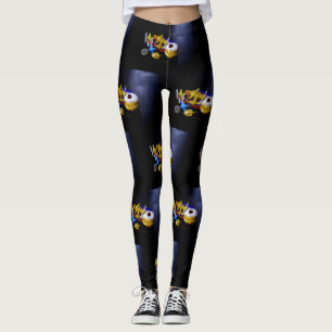 SlipperyJoe Hanukkah symbolic still life holiday e Leggings