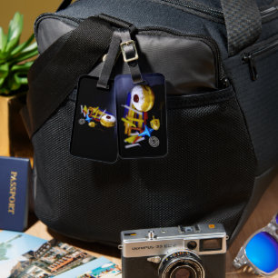 SlipperyJoe Hanukkah symbolic still life holiday e Luggage Tag