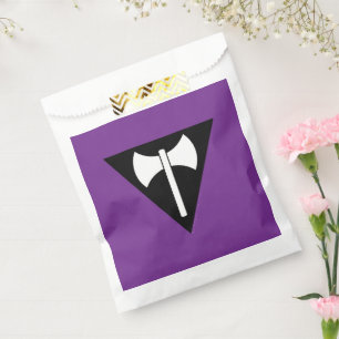 SlipperyJoe lesbian pride flag powerful gay femini Favour Bag