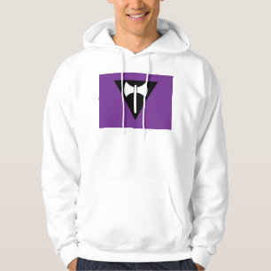 SlipperyJoe lesbian pride flag powerful gay femini Hoodie
