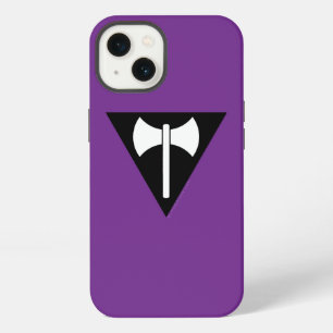 SlipperyJoe lesbian pride flag powerful gay femini iPhone 13 Case