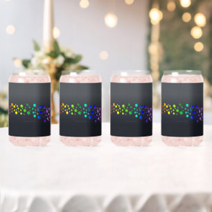 SlipperyJoe love bubbles red orange yellow green c Can Glass