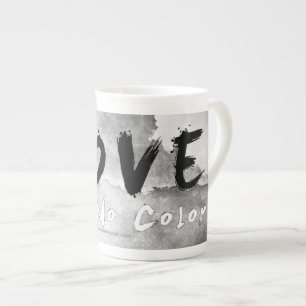 SlipperyJoe love has no colour race skin-tone boun Bone China Mug