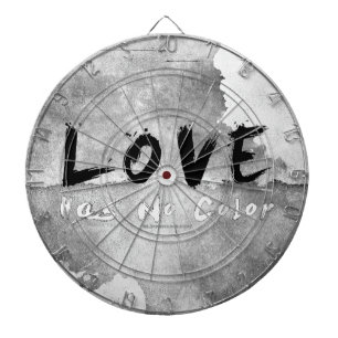 SlipperyJoe love has no colour race skin-tone boun Dartboard