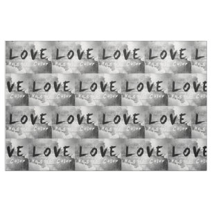SlipperyJoe love has no colour race skin-tone boun Fabric