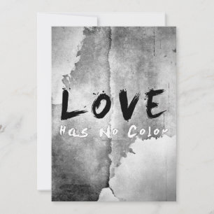 SlipperyJoe love has no colour race skin-tone boun Holiday Card