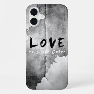 SlipperyJoe love has no colour race skin-tone boun iPhone 16 Plus Case