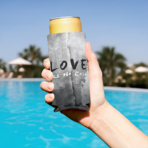 SlipperyJoe love has no colour race skin-tone boun Seltzer Can Cooler