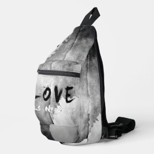 SlipperyJoe love has no colour race skin-tone boun Sling Bag