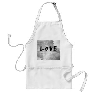 SlipperyJoe love has no colour race skin-tone boun Standard Apron
