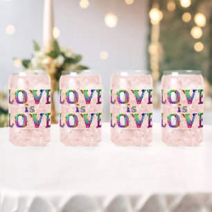 SlipperyJoe love is love dripping melting dynamic  Can Glass