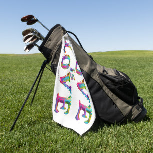 SlipperyJoe love is love dripping melting dynamic Golf Towel