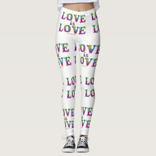 SlipperyJoe love is love dripping melting dynamic  Leggings