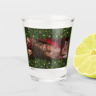 SlipperyJoe male chest six pack stomach bare torso Shot Glass