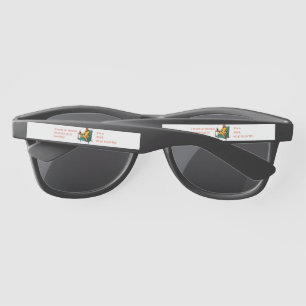 SlipperyJoe socialising drinking party vintage wom Sunglasses