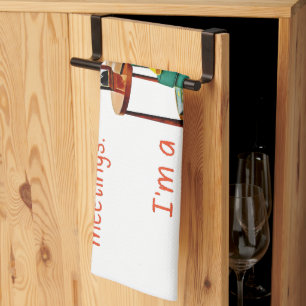 SlipperyJoe socialising drinking party vintage wom Tea Towel