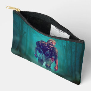 SlipperyJoe terrifying zombie figure isolated omin Accessory Pouch