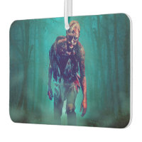 SlipperyJoe terrifying zombie figure isolated omin
