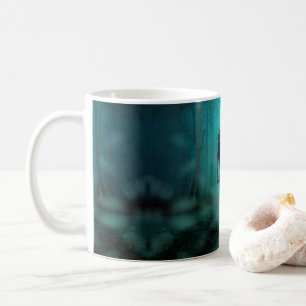 SlipperyJoe terrifying zombie figure isolated omin Coffee Mug