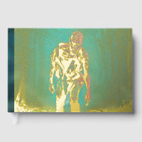 SlipperyJoe terrifying zombie figure isolated omin