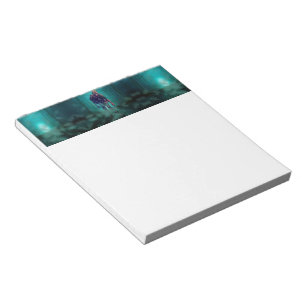 SlipperyJoe terrifying zombie figure isolated omin Notepad