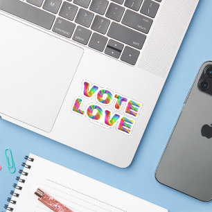 SlipperyJoe vote love equality rainbow-coloured fu