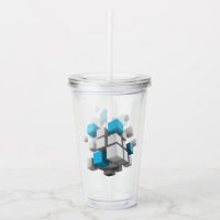 SlipperyJoe's 3D cubes captivating arrangement thr