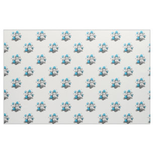 SlipperyJoe's 3D cubes captivating arrangement thr Fabric