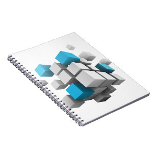 SlipperyJoe's 3D cubes captivating arrangement thr Notebook