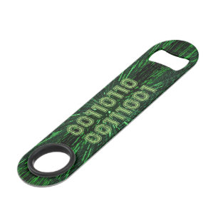 SlipperyJoe's 69 binary code vibrant green compute