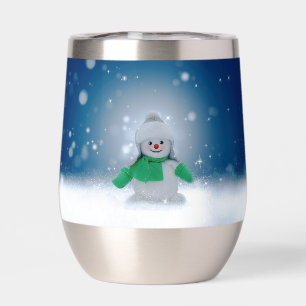 SlipperyJoe's adorable Christmas snowman character