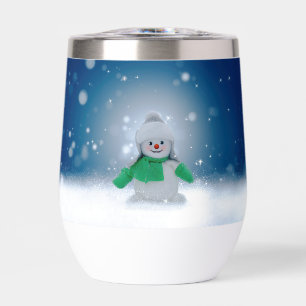 SlipperyJoe's adorable Christmas snowman character
