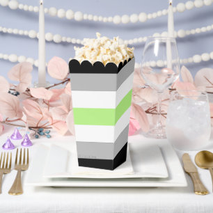 SlipperyJoe's Agender Pride Flag gay gifts LGBTQIA Favour Box