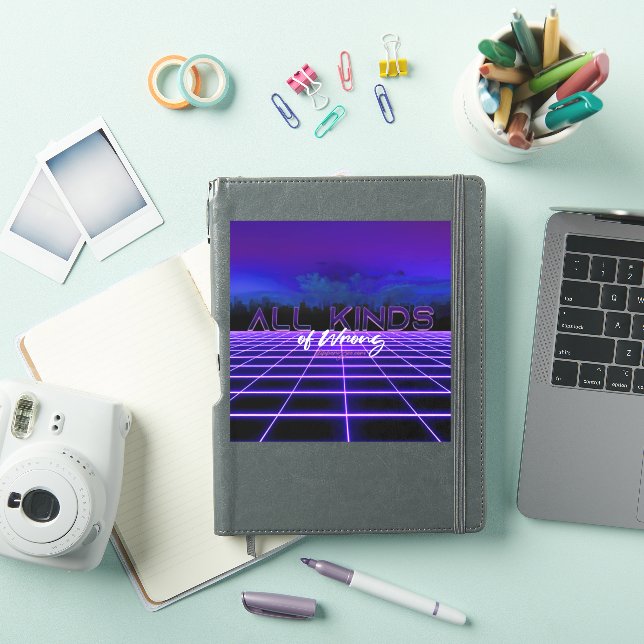 SlipperyJoe's all kinds wrong bold 3D text retro 1 (iPad Cover)