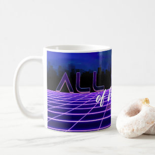 SlipperyJoe's all kinds wrong bold 3D text retro 1 Coffee Mug