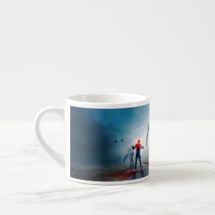 SlipperyJoe's apocalyptic infection hazard Hallowe Espresso Cup