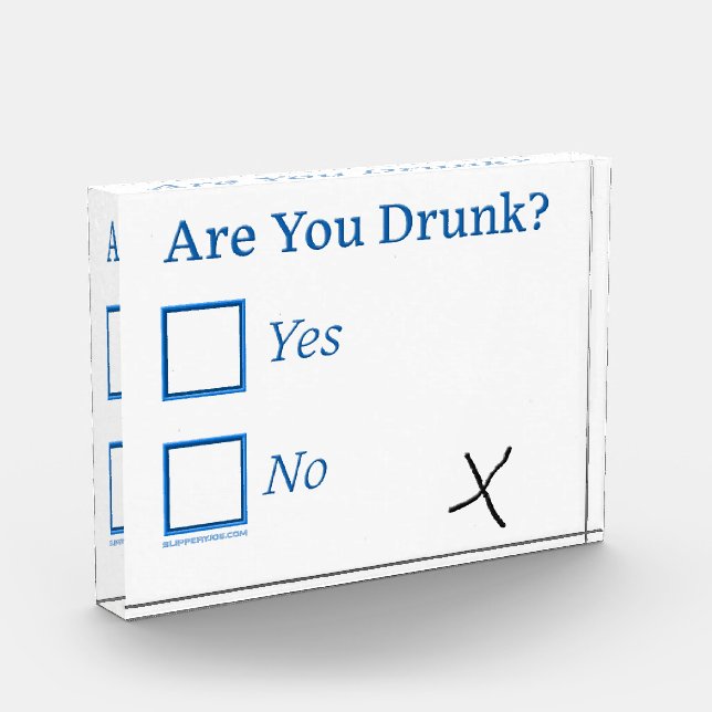SlipperyJoe's Are You Drunk hammered check boxes c Photo Block (Left)