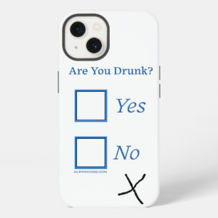 SlipperyJoe's are you drunk humourous slightly sar iPhone 13 Case