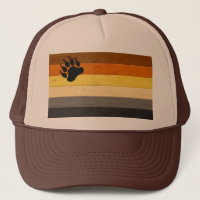 SlipperyJoe's artistic Bear Pride Wood gay gifts B