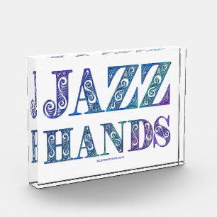 SlipperyJoe's artistic Jazz Hands vibrant colours Photo Block
