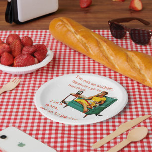 SlipperyJoe's artistic parties gay pride gifts LGB Paper Plate