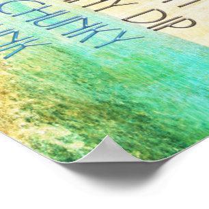 SlipperyJoe's artistic Skinny Dip gay pride gifts Poster
