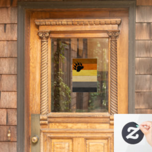 SlipperyJoe's Bear Pride flag wooden floor texture