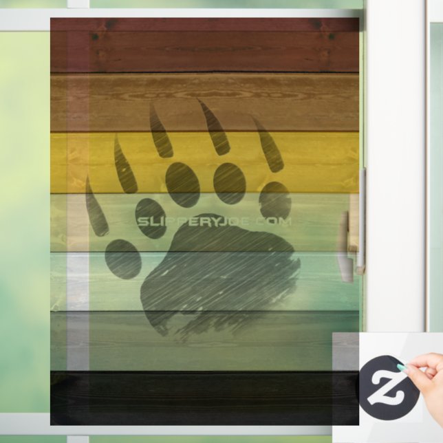 SlipperyJoe's Bear Pride flag wooden floor texture (Home)