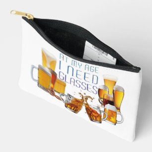 SlipperyJoe's beer glasses pilsner glasses steins Accessory Pouch