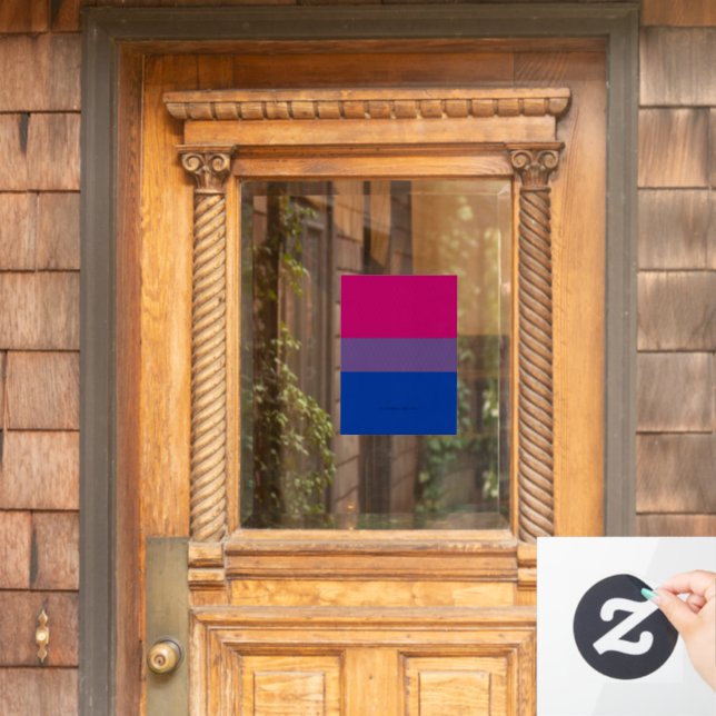 SlipperyJoe's Bisexual Pride Flag colours magenta  (Home Door)