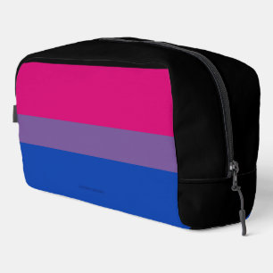 SlipperyJoe's Bisexual Pride Flag colours magenta  Dopp Kit